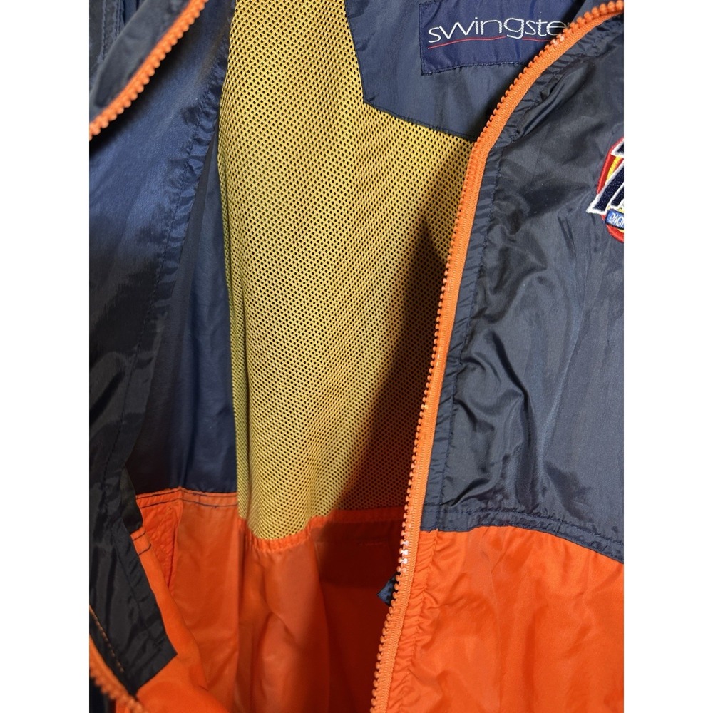 swingster mens full zip wind breaker jacket size XL extra large vintage‎ tide - Picture 5 of 6